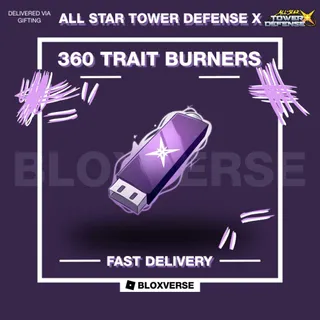 [??NEW | INSTANT DELIVERY??] | 360 Trait Burners Rerolls [6400 R] ASTDX | All Star Tower Defense X | Roblox | [GIFT] |
