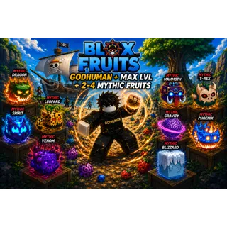 🌟 2800 MAX-LEVEL ✅2-4x MYTHICAL FRUITS 100% inventory 🌟GODHUMAN🌟5-100M Beli🌟0-30m Bounty🌟UNLinkeed✅ INSTANT DELIVERY 🌟