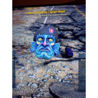 Fasnacht Glowing captain mask