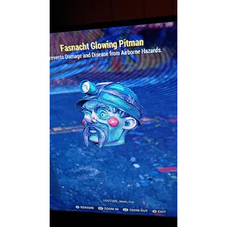 Glowing Pitman Mask