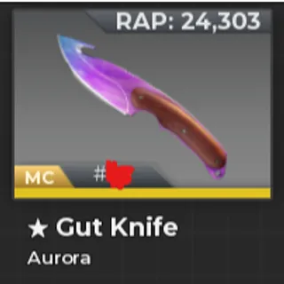 MC Gut Knife Aurora