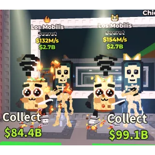 2x Los mobilis rare trait