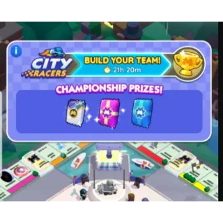 Monopoly Go 1 City Racers Event Slot