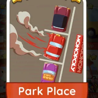 Monopoly Go 5 Stars Sticker Park Place (Monopoly Games Album)