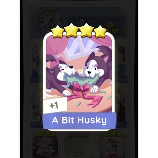 Monopoly Go 4 Stars Sticker A Bit Husky