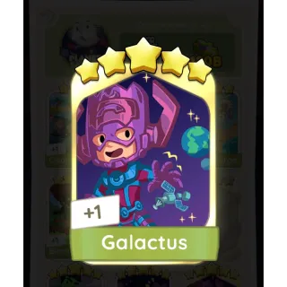 Monopoly Go 5 Stars Golden Blitz Sticker Galactus