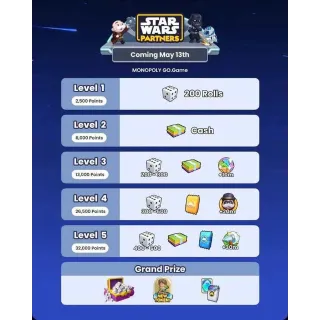 Monopoly Go 2 Star Wars Partner Event Slot