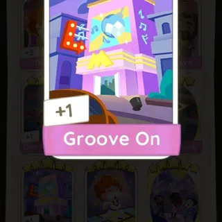 Monopoly Go 5 Stars Sticker Groove On