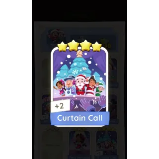 Monopoly Go 4 Stars Sticker Curtain Call