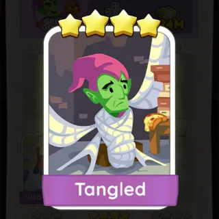 Monopoly Go 4 Stars Sticker Tangled