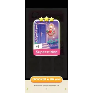 Monopoly Go 3 Stars Sticker Superstition