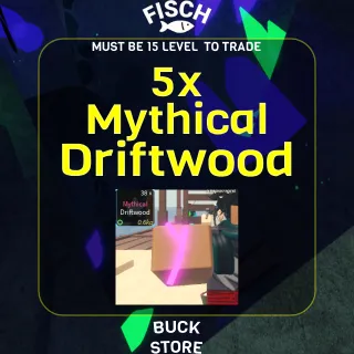 Fisch 5 mythical driftwood