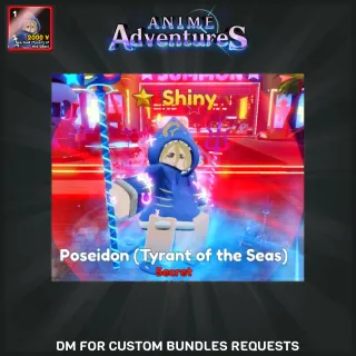 Shiny Poseidon / Shiny Sea God - Anime Adventures