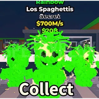 700M/s RAINBOW Los Spaghettis