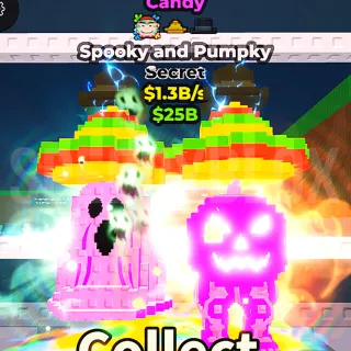 1.3B/s Candy Spooky and Pumpky | 3 TRAITS