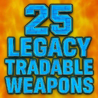 25 Legacy Weapons