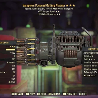 Weapon | V2515 Gatling Plasma