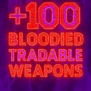 125 Bloodied Weapons