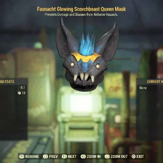 Glowing Queen Mask