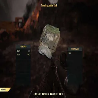 Traveling Leather Coat
