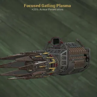 6 Focused Stinging Gatling Plasma Rifles