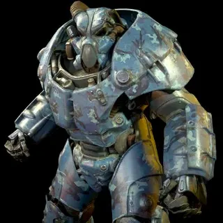 Blue Camo Power Armor Paint Plan