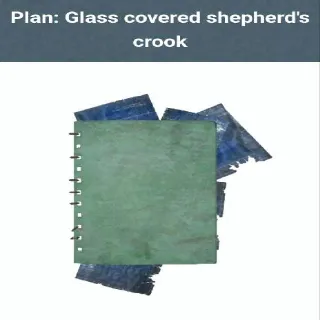Glass Covered Shepherds Crook Plan