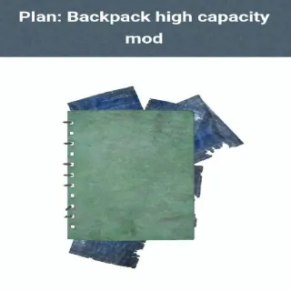 High Capacity Backpack Mod Plan