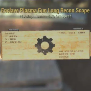 Enclave Plasma Long Recon Scope Mod