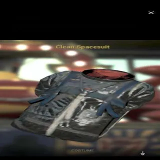 Clean Spacesuit And Helmet