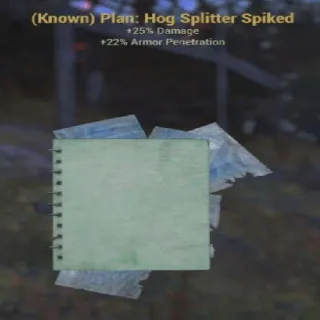 Hog Splitter Spiked Plan
