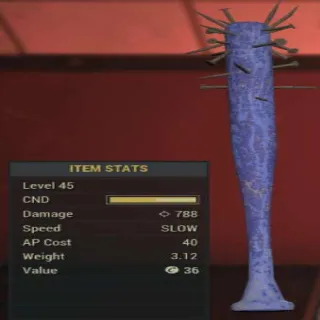 Rare Indigo Baseball Bat