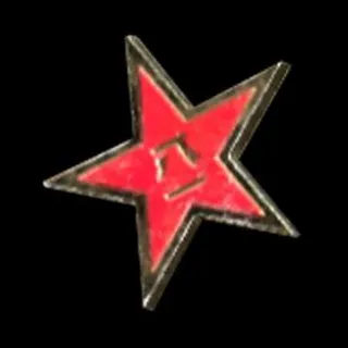 Red Star Pin