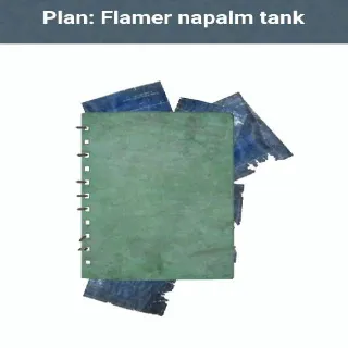 Flamer Napalm Tank Plan