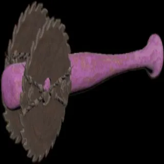 Rare Pink Baseball Bat Unrolled