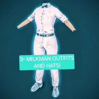 Milk Man Outfits And Hat