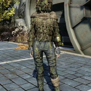 Ghillie Suit And Hood