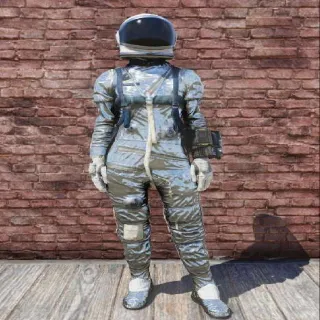 Clean Spacesuit And Helmet
