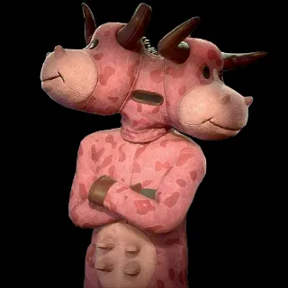 Chally The Moo-moo Outfit With Mask