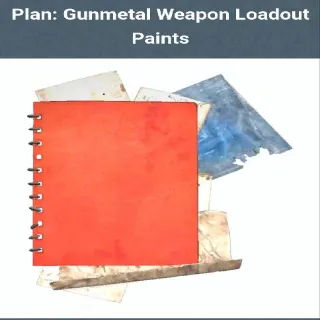 Gunmetal Weapons Loadout Paints Plan