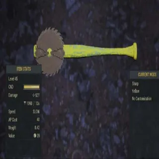 Level 45 Bladed Baseball Bat