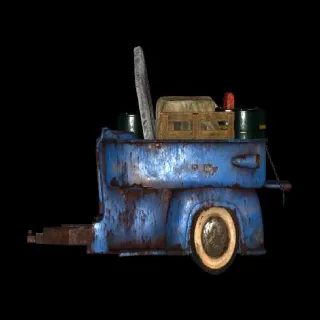 Trucked Trailer With Trunk