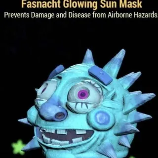 Glowing Sun Mask