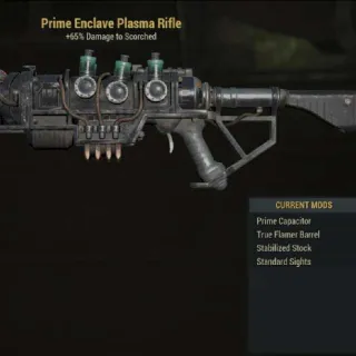 ENCLAVE PLASMA RIFLE WITH AMMO