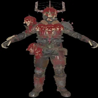 Skull Lord Outfit With Helmet