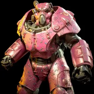 Pink Sprinkles Power Armor Paint