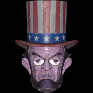 Glowing Abe Mask