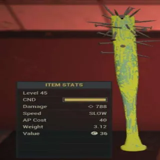 Rare Yellow Baseball Bat