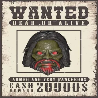 Fasnacht Glowing Bigfoot Mask