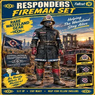 Responders Fireman Set